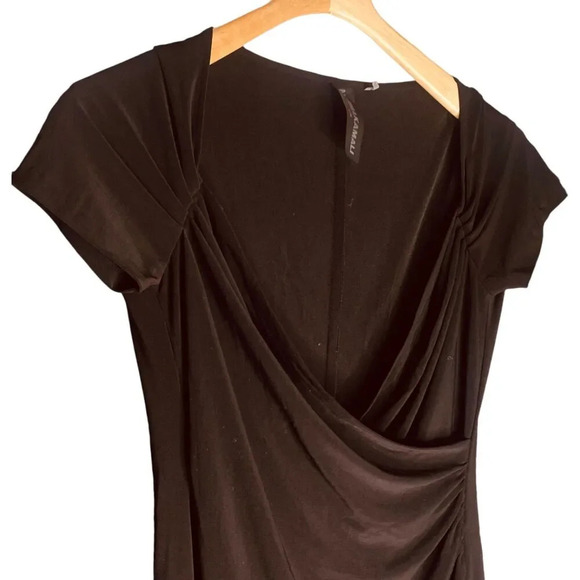 Norma Kamali by Revolve Sweetheart Side Drape Dress - Picture 6 of 12